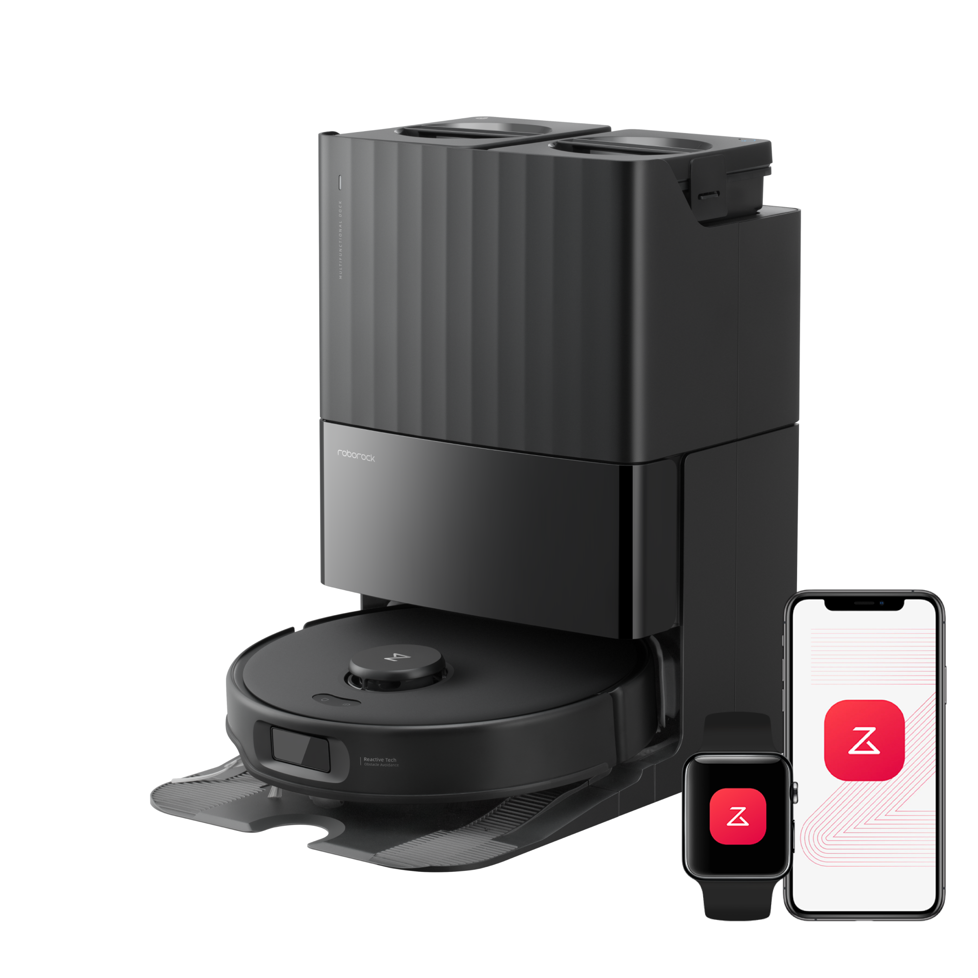 Roborock Qrevo Edge S5A Schwarz Image