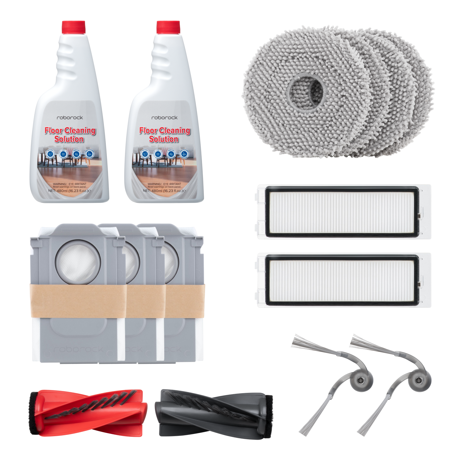 Roborock-Zubehörset für Qrevo Edge S5A/Qrevo S5V – 3 Monate